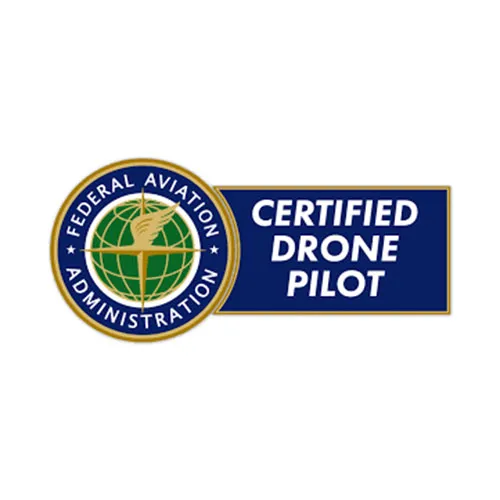 FAA Part 107 certification logo
