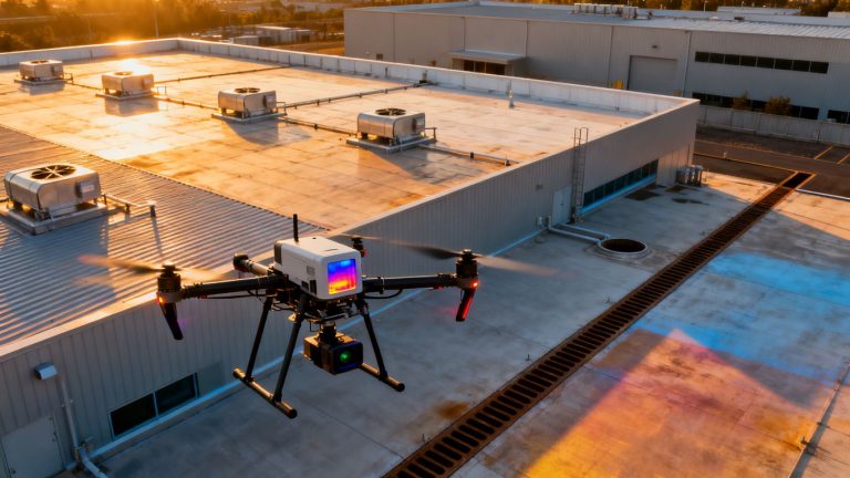 Drone moisture intrusion detection for commercial roofing: A practical guide to faster, smarter inspections