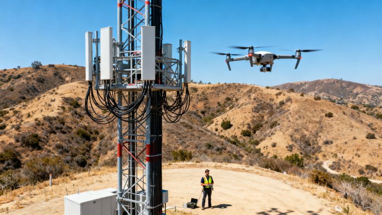 Cell tower drone inspection California: A practical guide to safer, faster site assessments